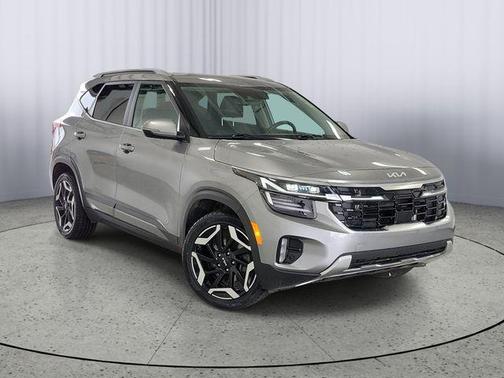 Steel Gray 2024 Kia Seltos SX