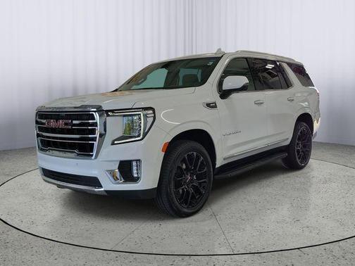 Summit White 2022 GMC Yukon SLT