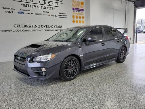 Dark Gray Metallic 2017 Subaru WRX STI Base