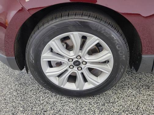 Burgundy 2024 Ford Edge Titanium