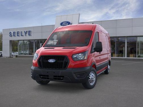 Race Red 2026 Ford Transit-250 148 WB Medium Roof Cargo