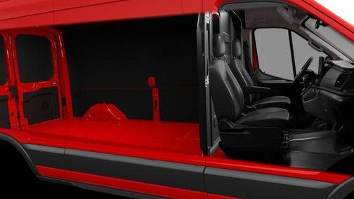 Race Red 2026 Ford Transit-250 148 WB Medium Roof Cargo