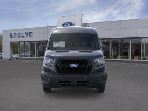Black Metallic 2026 Ford Transit-350 148 WB Medium Roof Cargo