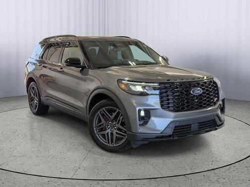Gray Metallic 2025 Ford Explorer ST
