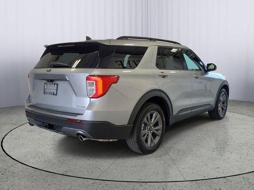 Silver Metallic 2023 Ford Explorer XLT