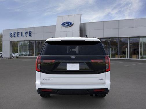 White Metallic 2025 Ford Expedition Max Platinum