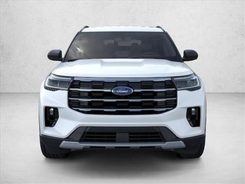 Star White Metallic Tri-Coat 2026 Ford Explorer Active