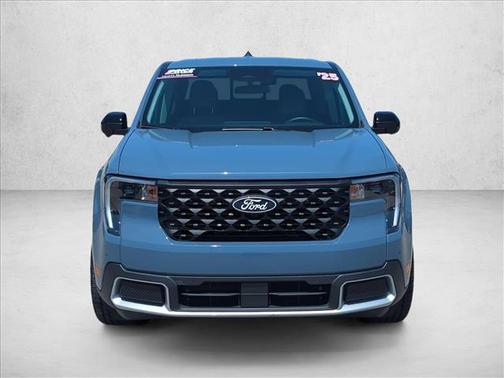 Azure Gray Metallic Tri-Coat 2025 Ford Maverick Lariat