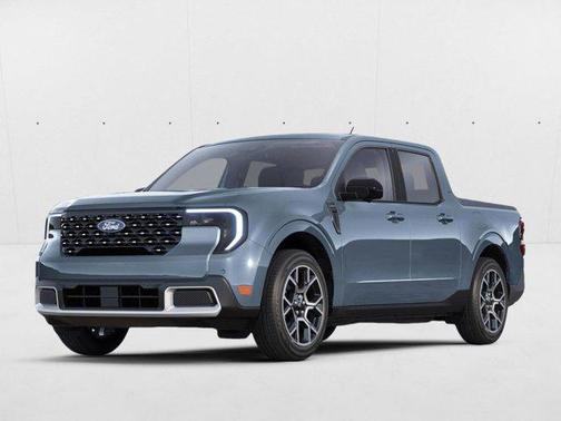 Azure Gray Metallic Tri-Coat 2025 Ford Maverick Lariat