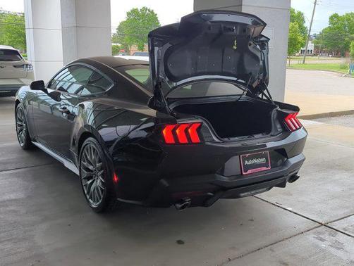 Shadow Black 2025 Ford Mustang EcoBoost Premium