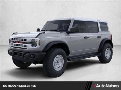 Avalanche Gray 2026 Ford Bronco Heritage Edition