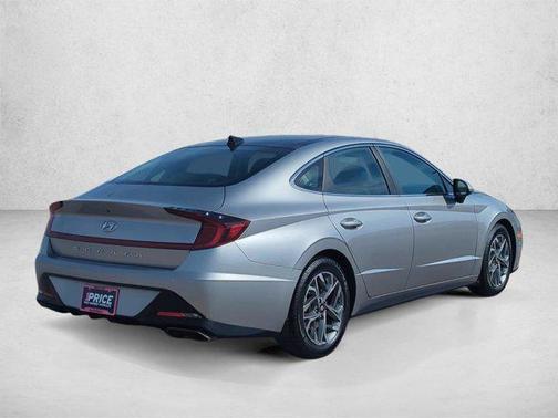 Shimmering Silver Pearl 2021 Hyundai SONATA SEL