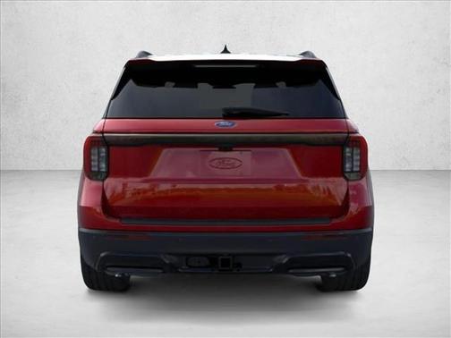 Rapid Red Metallic Tinted Clearcoat 2026 Ford Explorer ST-Line
