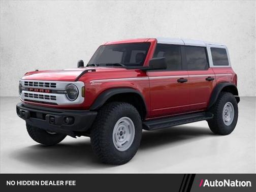 Ruby Red Metallic Tinted Clearcoat 2026 Ford Bronco Heritage Edition
