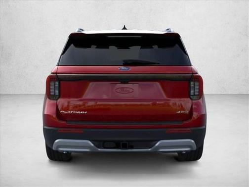 Rapid Red Metallic Tinted Clearcoat 2026 Ford Explorer Platinum