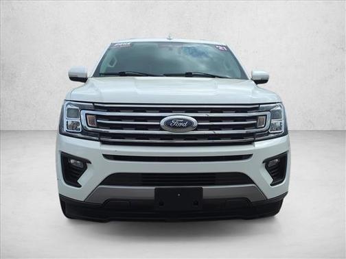 Star White Metallic Tri-Coat 2021 Ford Expedition XLT