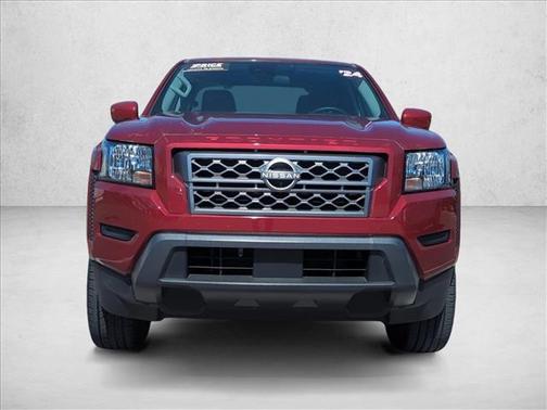 Cardinal Red Metallic Tricoat 2024 Nissan Frontier SV