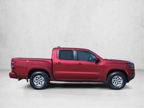 Cardinal Red Metallic Tricoat 2024 Nissan Frontier SV