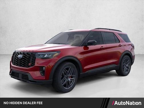 Rapid Red Metallic Tinted Clearcoat 2026 Ford Explorer ST