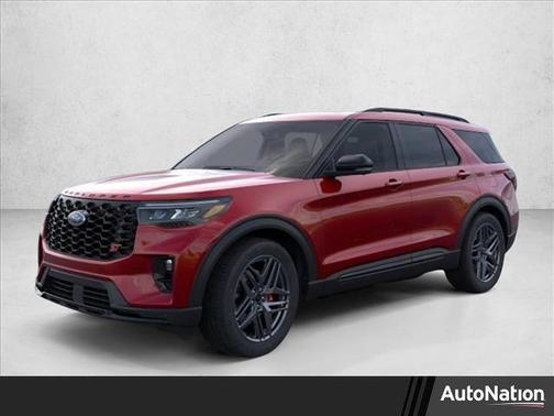 Rapid Red Metallic Tinted Clearcoat 2026 Ford Explorer ST