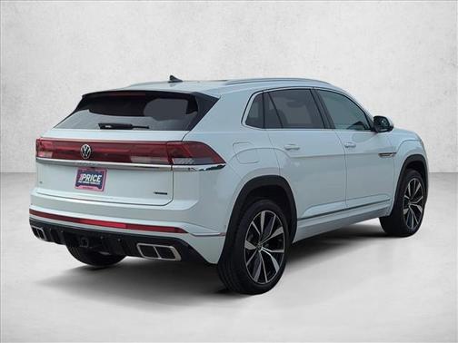 Opal White Pearl 2025 Volkswagen Atlas Cross Sport 2.0T SEL Premium