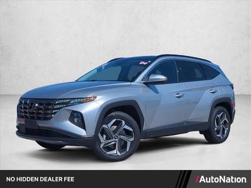 Shimmering Silver 2024 Hyundai TUCSON Limited