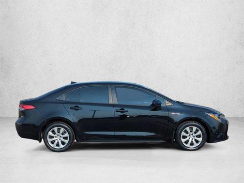Midnight Black Metallic 2025 Toyota Corolla LE