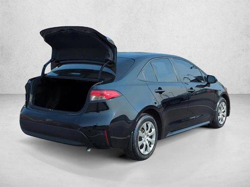 Midnight Black Metallic 2025 Toyota Corolla LE