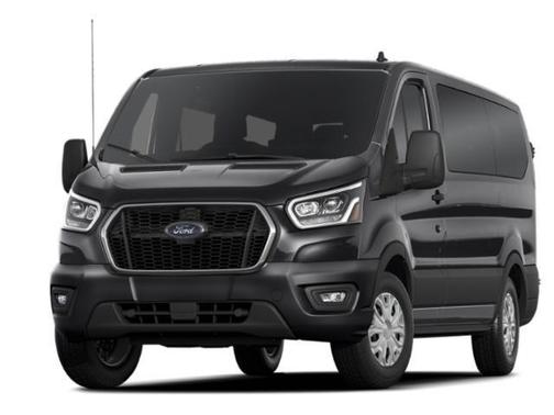 Agate Black Metallic 2023 Ford Transit-350 XLT
