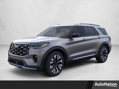 Carbonized Gray Metallic 2026 Ford Explorer Platinum