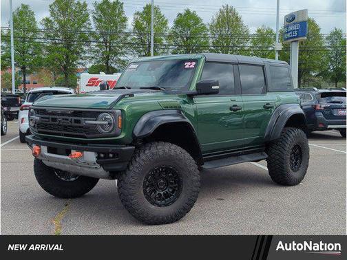 Eruption Green Metallic 2022 Ford Bronco Raptor