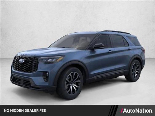 Vapor Blue Metallic 2026 Ford Explorer ST-Line