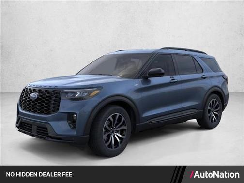 Vapor Blue Metallic 2026 Ford Explorer ST-Line