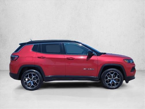 Red Hot Pearlcoat 2025 Jeep Compass Limited