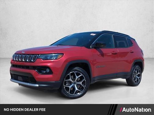 Red Hot Pearlcoat 2025 Jeep Compass Limited