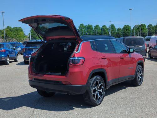 Red Hot Pearlcoat 2025 Jeep Compass Limited