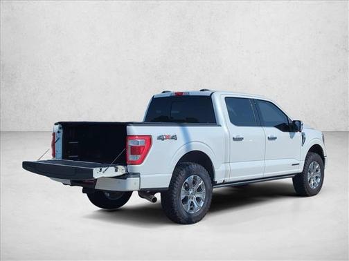 Star White Metallic Tri-Coat 2022 Ford F-150 Platinum