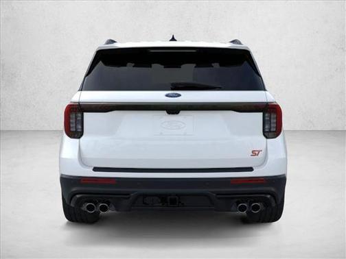 Star White Metallic Tri-Coat 2026 Ford Explorer ST