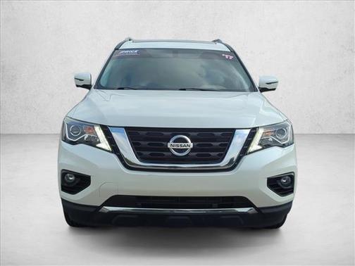 Pearl White 2017 Nissan Pathfinder Platinum