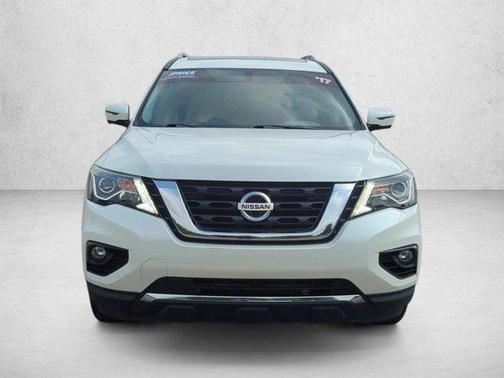 Pearl White 2017 Nissan Pathfinder Platinum
