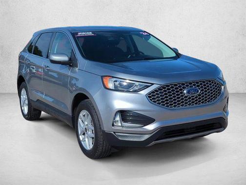 Iconic Silver Metallic 2024 Ford Edge SEL