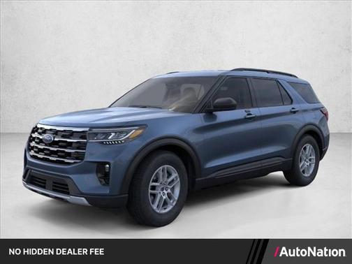 Vapor Blue Metallic 2026 Ford Explorer Active