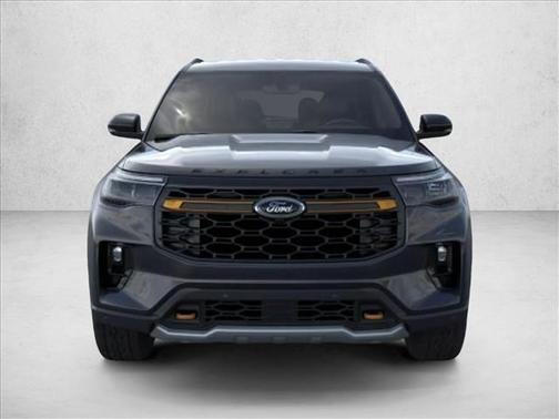 Agate Black Metallic 2026 Ford Explorer Tremor