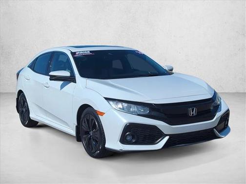 White Orchid Pearl 2019 Honda Civic EX