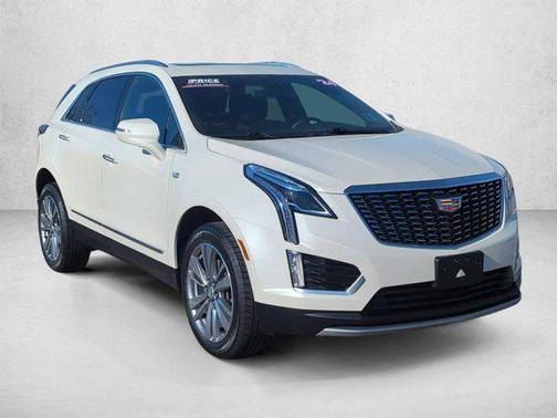 Crystal White Tricoat 2024 Cadillac XT5 Premium Luxury