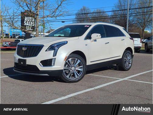 Crystal White Tricoat 2024 Cadillac XT5 Premium Luxury