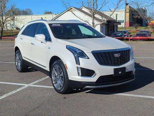 Crystal White Tricoat 2024 Cadillac XT5 Premium Luxury