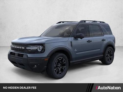 Azure Gray Metallic Tri-Coat 2026 Ford Bronco Sport Outer Banks