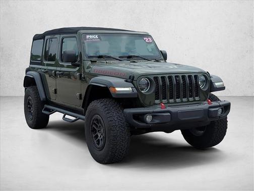 Sarge Green Clearcoat 2023 Jeep Wrangler Rubicon