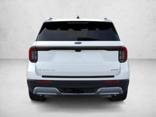 Star White Metallic Tri-Coat 2026 Ford Explorer Platinum